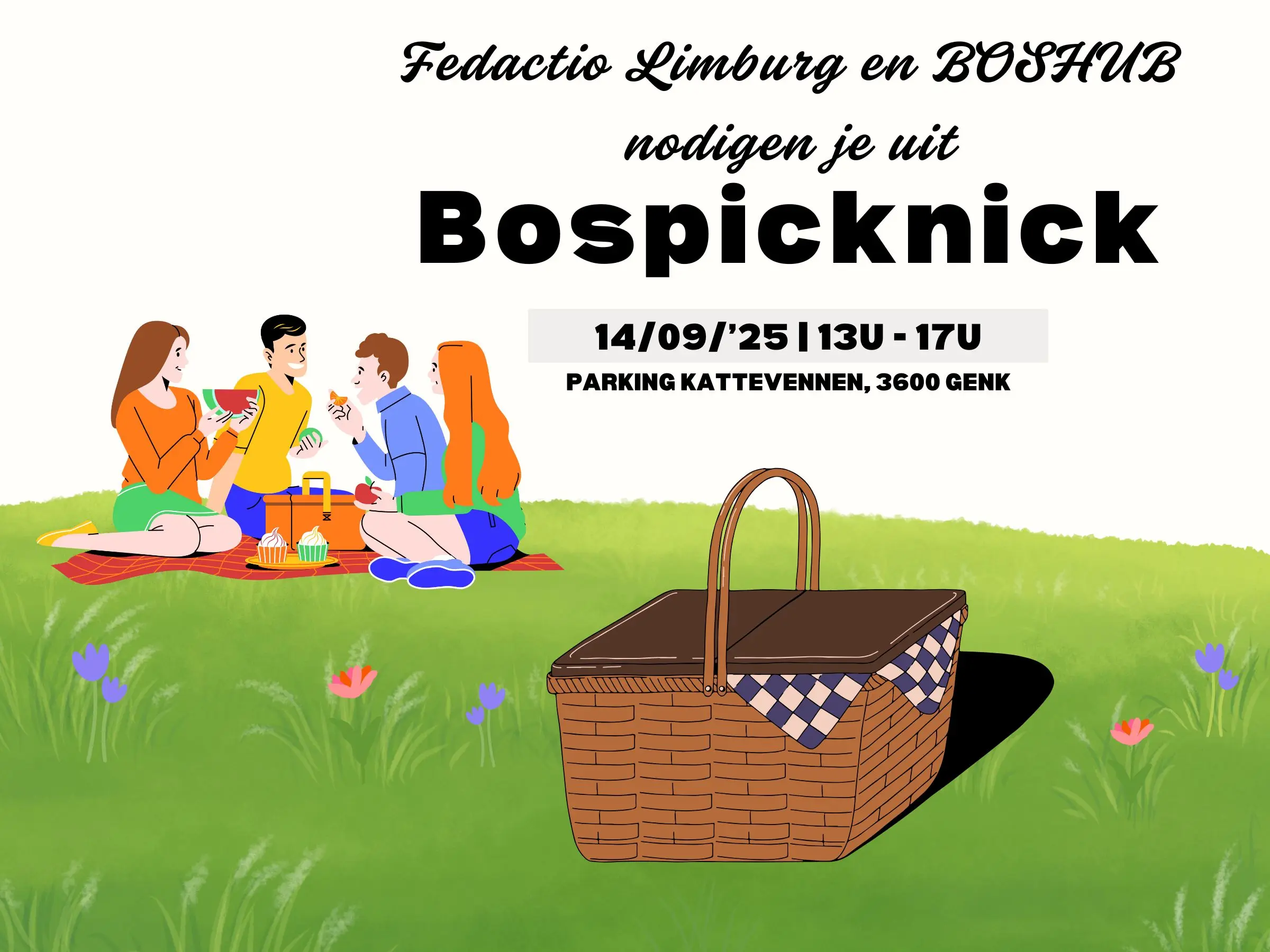 Bospicknick Limburg 14 september 2025