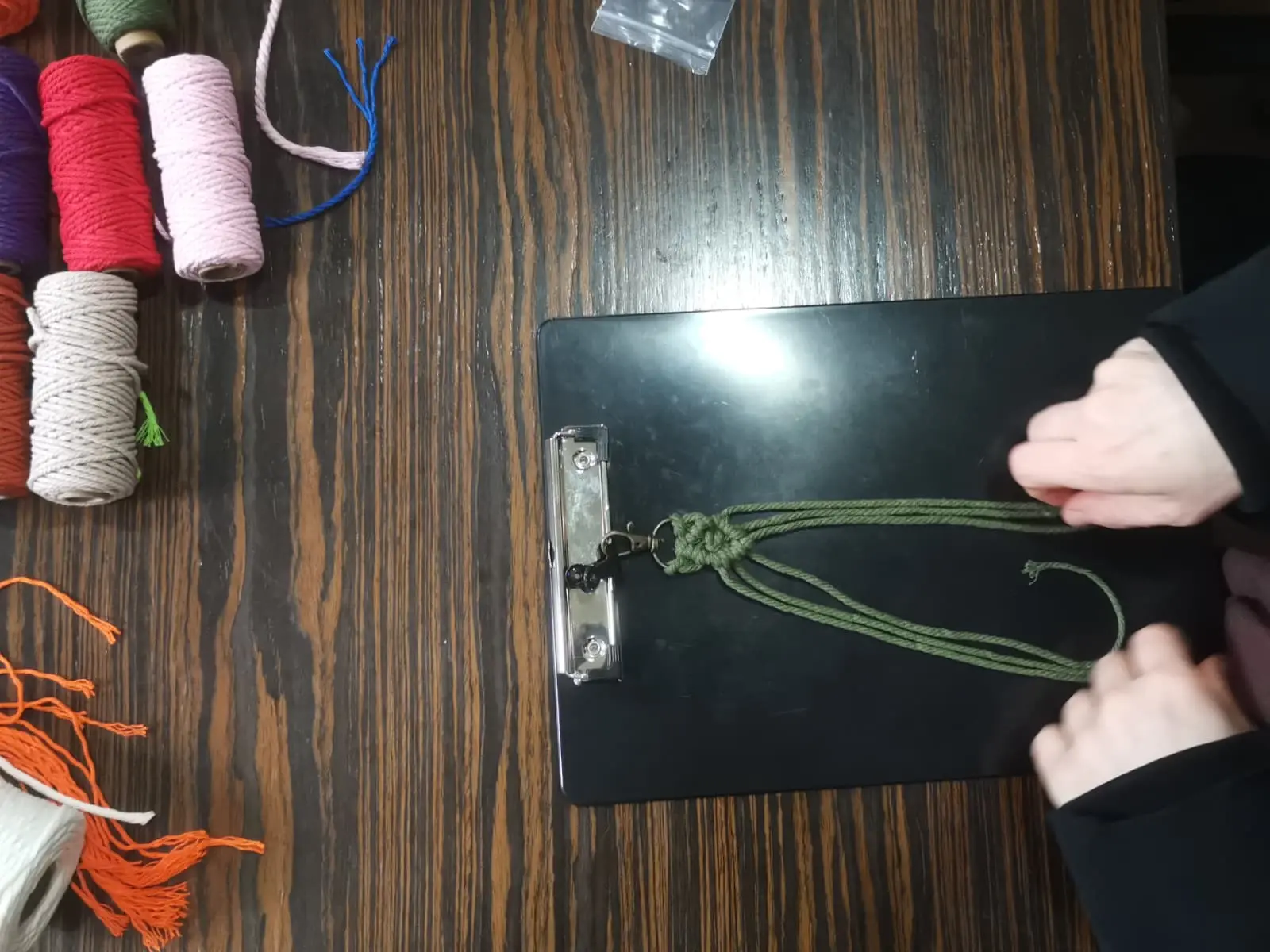 Workshop macramé januari 2026 7