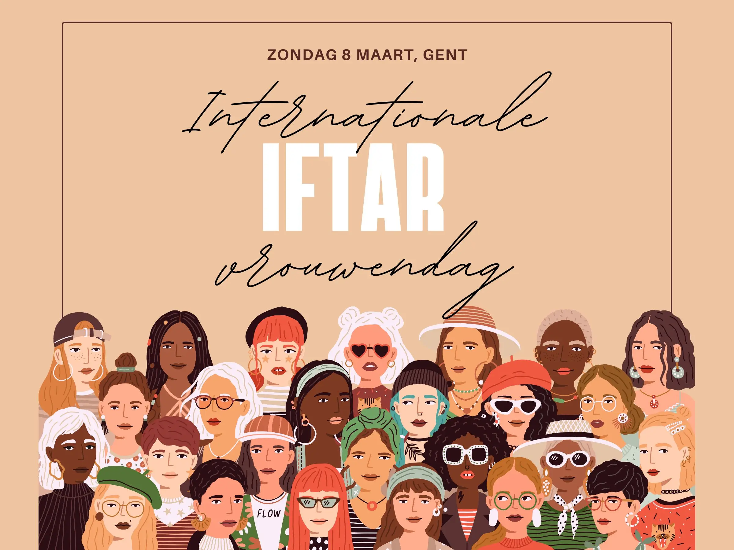 Iftar internationale vrouwendag Gent 2026