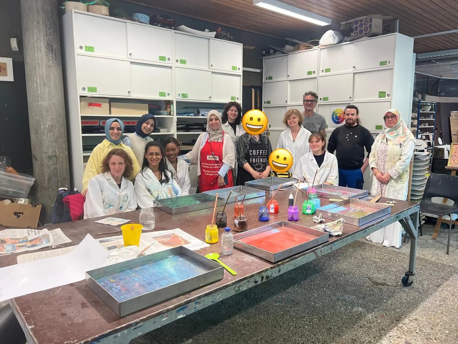 Workshop Ebru Dilbeek 2025 10