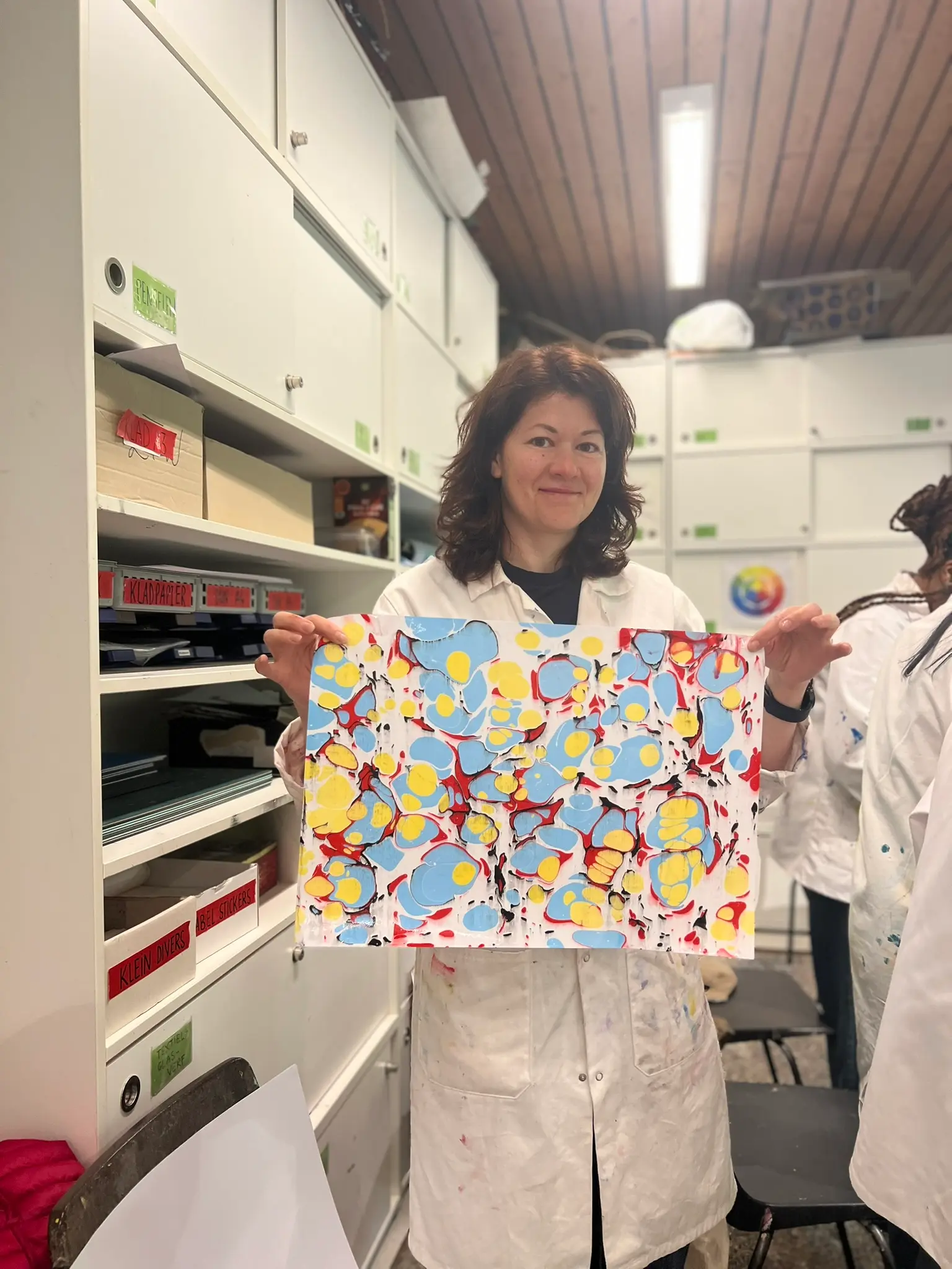Workshop Ebru Dilbeek 2025 7