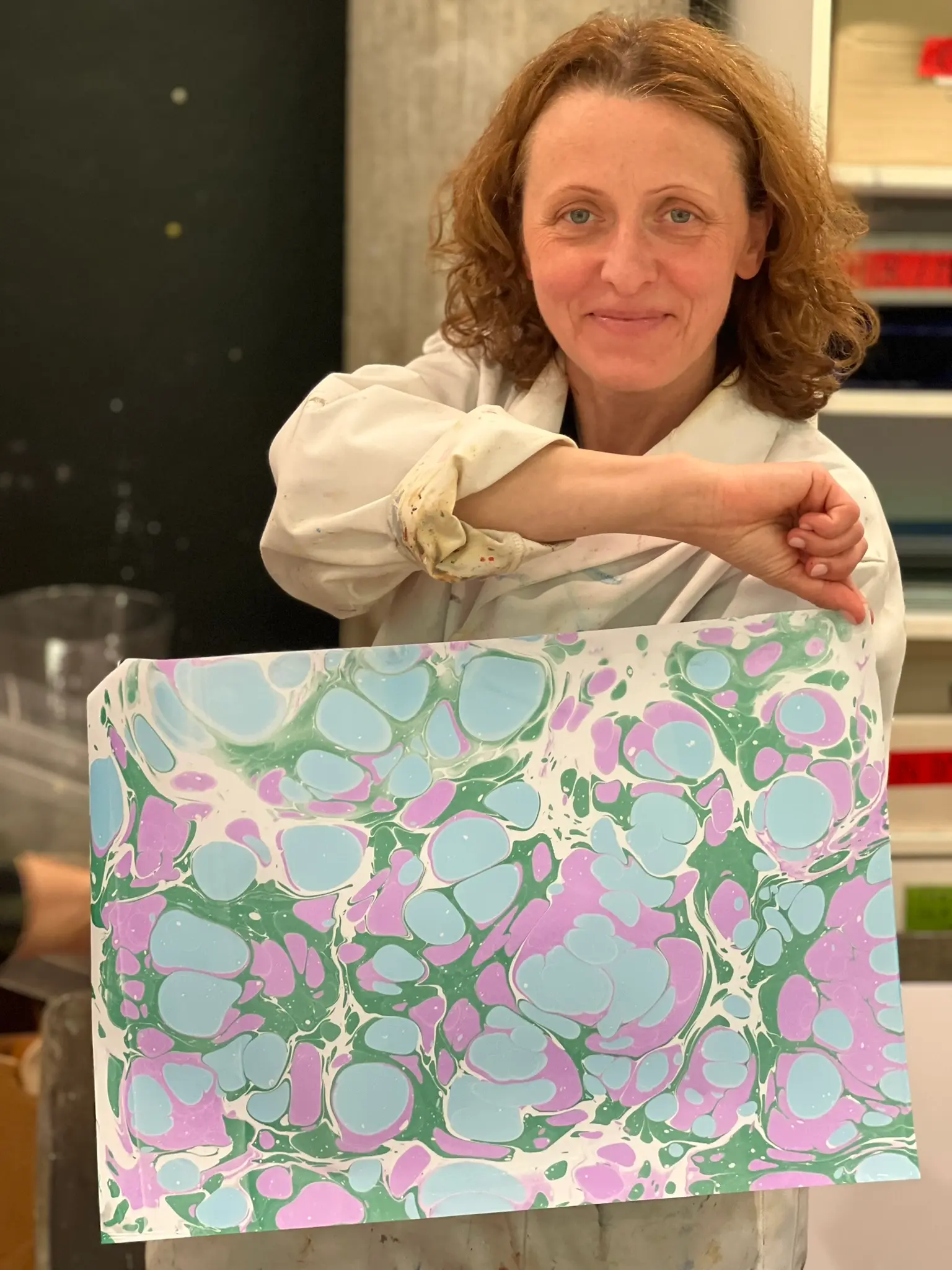 Workshop Ebru Dilbeek 2025 8